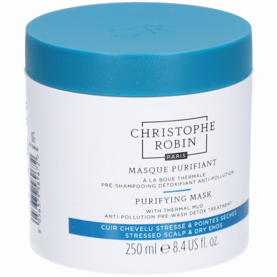 Christophe Robin Zuiverend masker met thermale modder 250 Crème