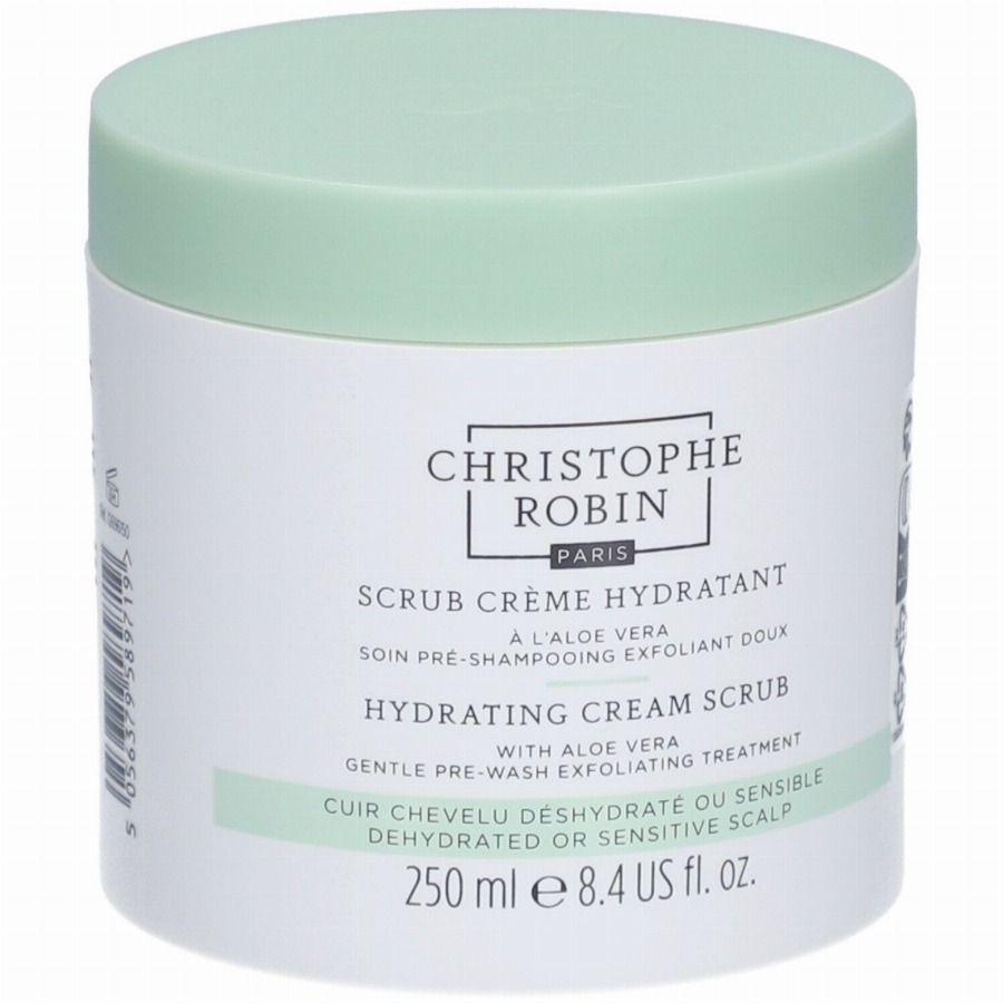Christophe Robin Scrub vochtinbrengende crème met aloë vera 250 Crème