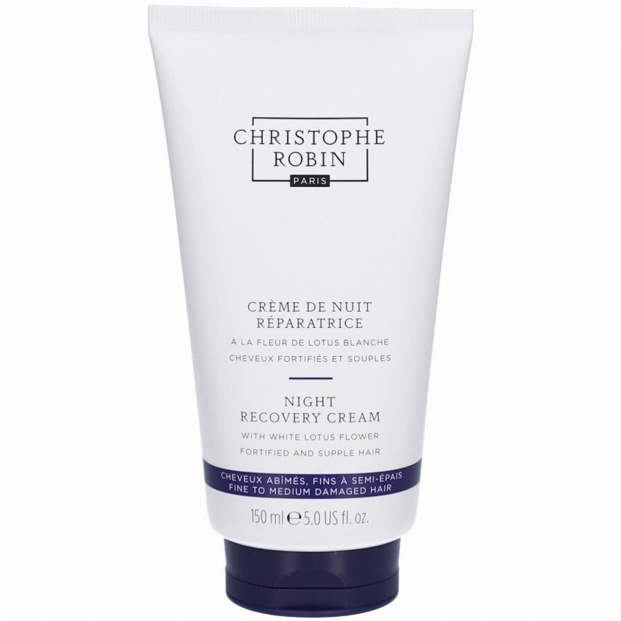 Christophe Robin Herstellende nachtcrème met witte lotusbloem 150 Crème