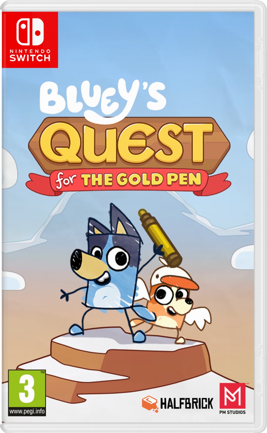 Bluey's Quest for the Gold Pen