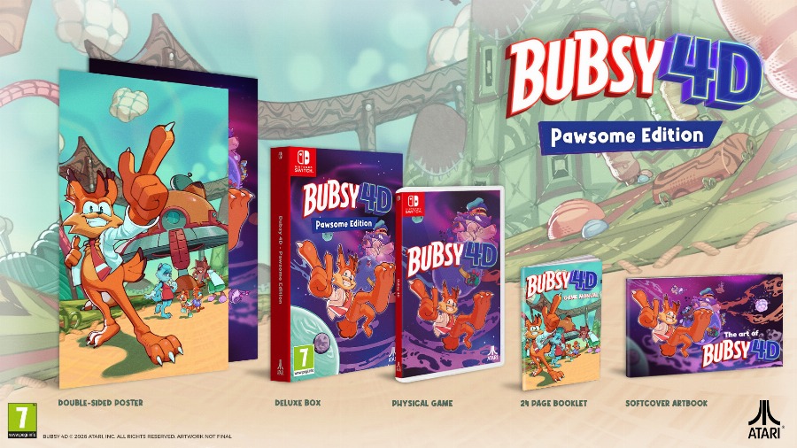 Bubsy 4D Pawsome Edition