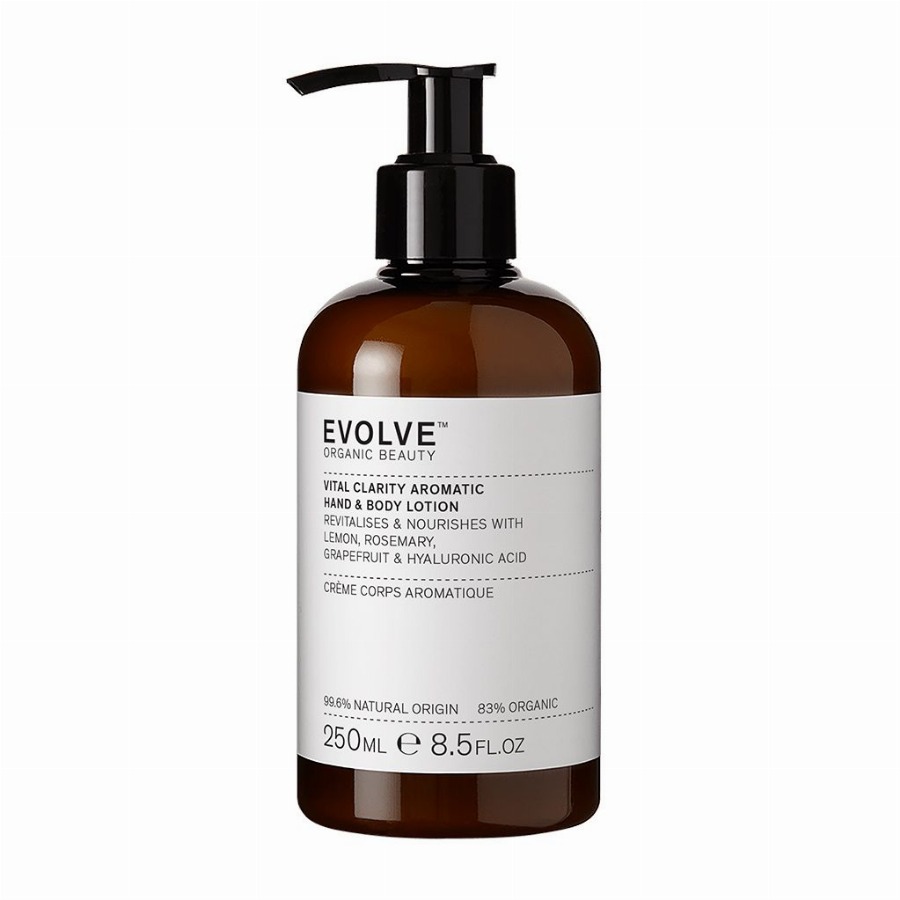 Evolve Aromatische Hand- en Lichaamslotion voor Vitaliteit Frisheid 250 Pomp