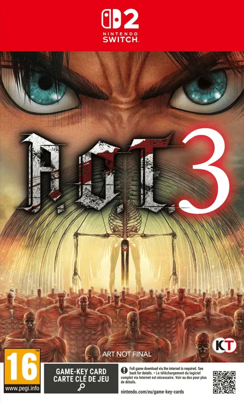 Attack on Titan 3 - A.O.T.3 Nintendo Switch 2