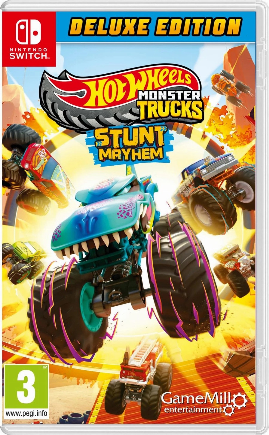 Hot Wheels Monster Trucks: Stunt Mayhem Deluxe Edition