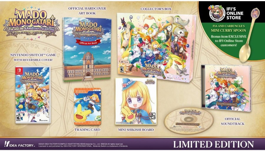Mado Monogatari: Fia and the Wondrous Academy Limited Edition