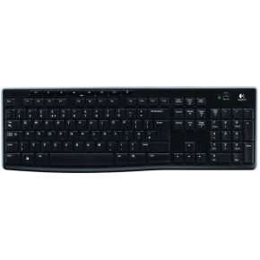 Logitech LGT-K270-US Draadloos Keyboard Standaard Usb Us International Zwart