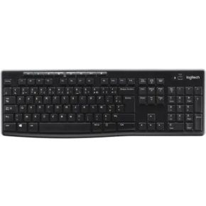 Logitech Draadloos Toetsenbord K270 Azerty Zwart (920-003754)