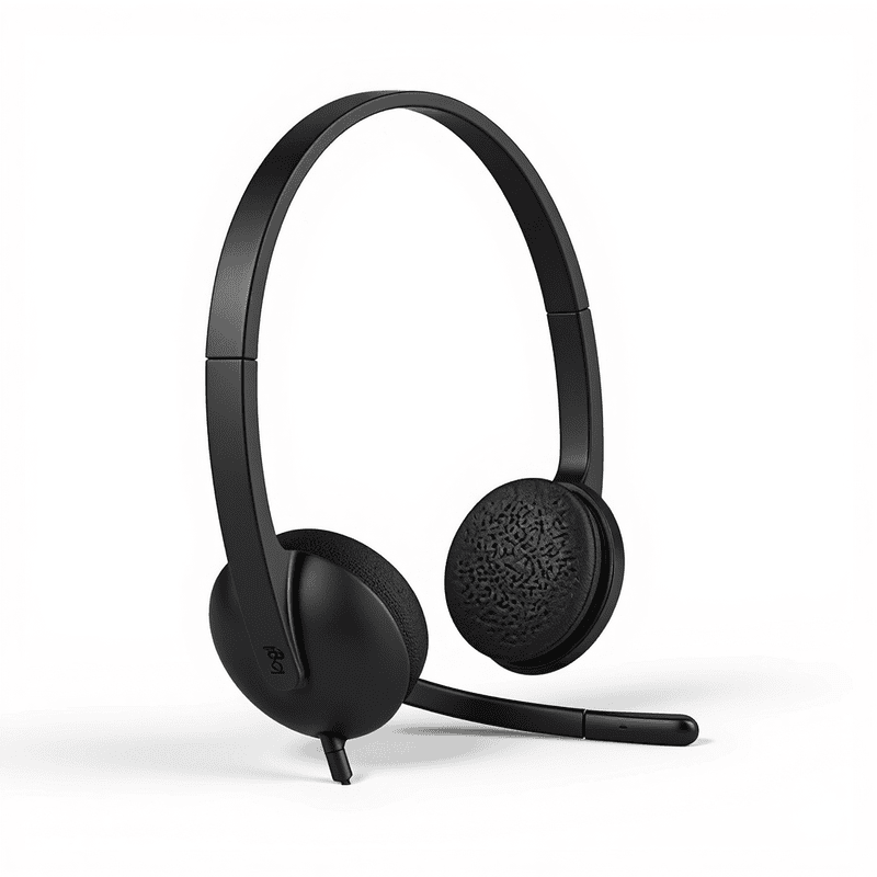 Logitech H340 On Ear headset Kabel Stereo Zwart Ruisonderdrukking (microfoon) Computer