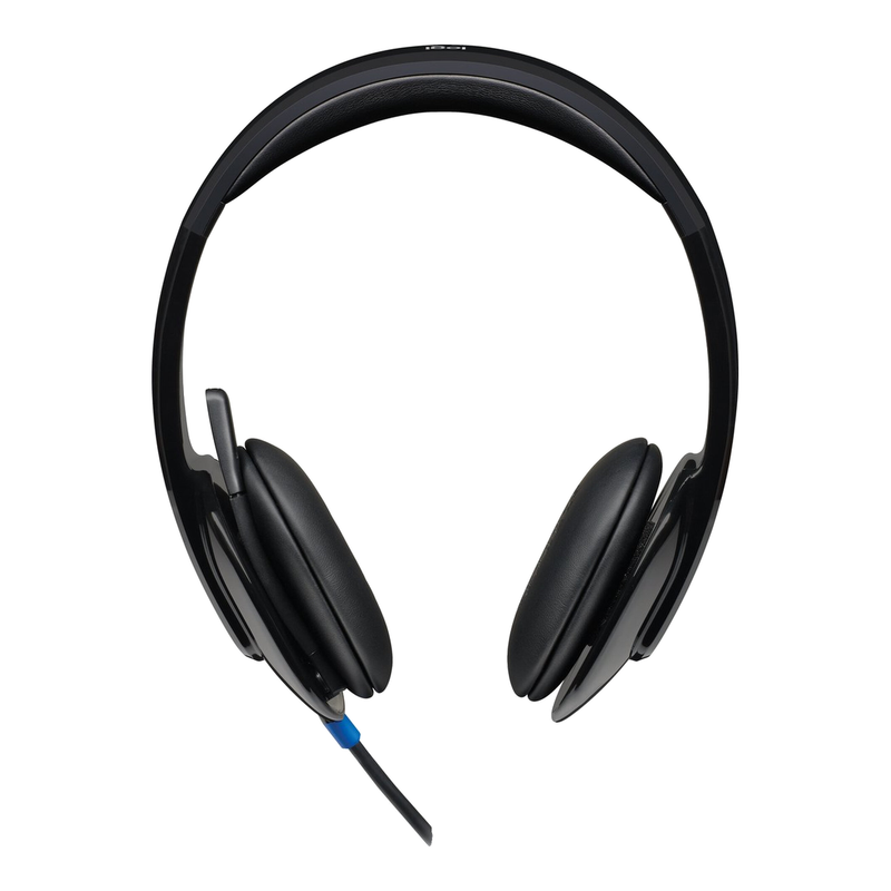 Logitech H540 On Ear headset Kabel Stereo Zwart Ruisonderdrukking (microfoon) Computer