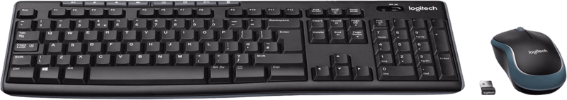 Logitech MK270 Draadloos Toetsenbord en Muis AZERTY
