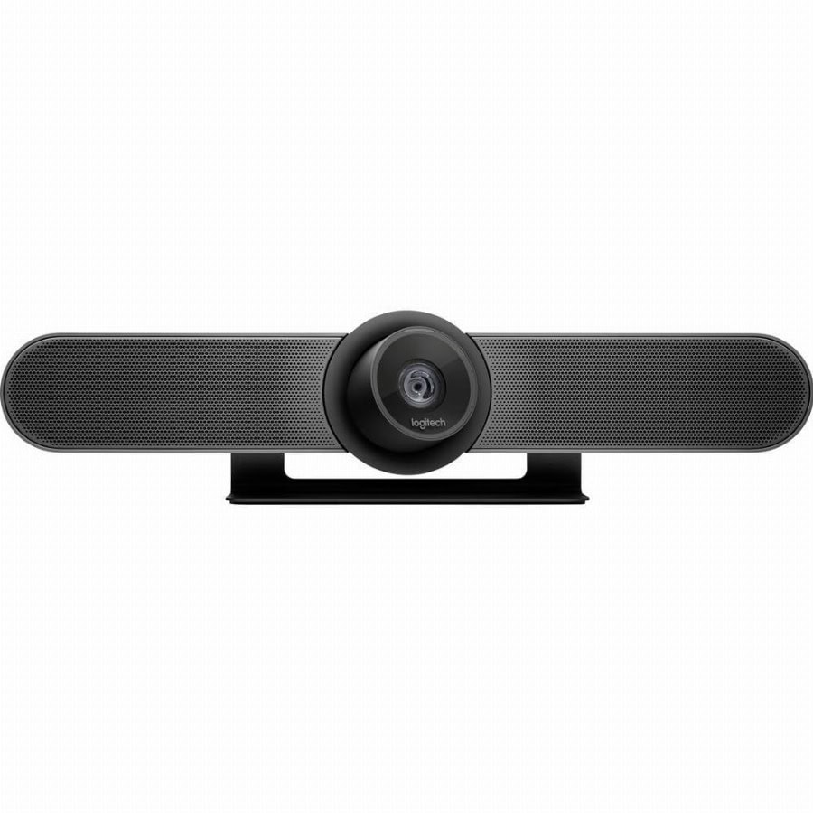 Logitech MeetUp 4K-webcam 3840 x 2160 Pixel Standvoet, Klemhouder