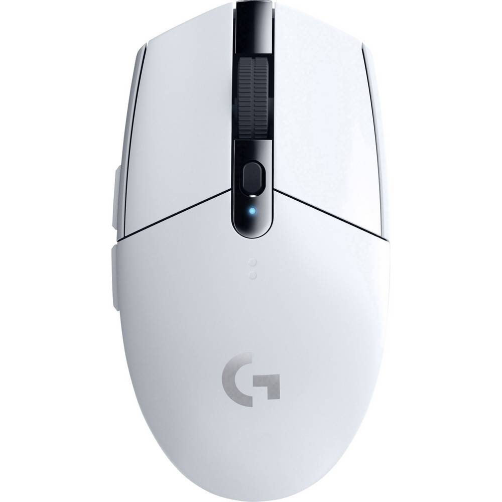 Logitech Gaming G305 Gaming-muis Radiografisch Optisch Wit 6 Toetsen 12000 dpi