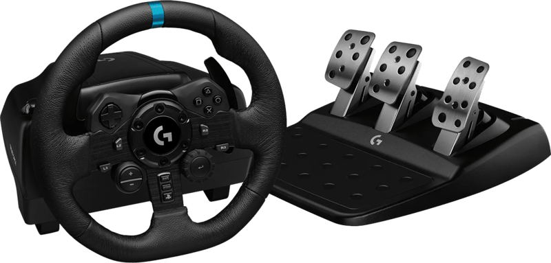 Logitech G923 TRUEFORCE – Racestuur met Force Feedback voor PlayStation 5, PS4 & PC