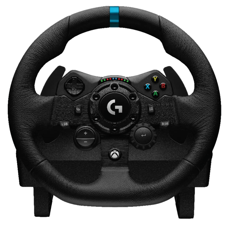 Logitech G923 TRUEFORCE - Racestuur met Force Feedback voor Xbox Series XS, Xbox One & PC