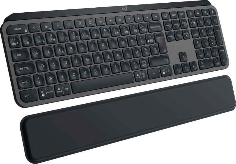 Logitech MX Keys S Plus Toetsenbord met polssteun Azerty – FR