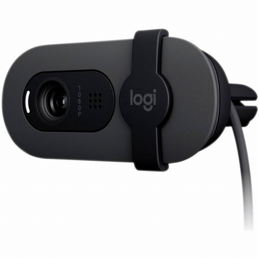 Logitech BRIO 105 Full HD-webcam 1920 x 1080 Pixel Geïntegreerd afdekpaneel, Microfoon