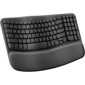 Logitech Wave Keys Draadloos Ergonomisch Toetsenbord AZERTY