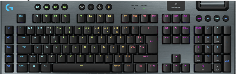 Logitech Gamingtoetsenbord G915 X Lightspeed Azerty Zwart (920-012672)
