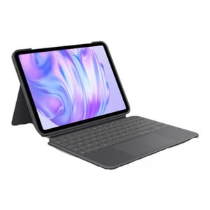Logitech Combo Touch Apple iPad Pro 11" (2024) Toetsenbord Hoes AZERTY Grijs