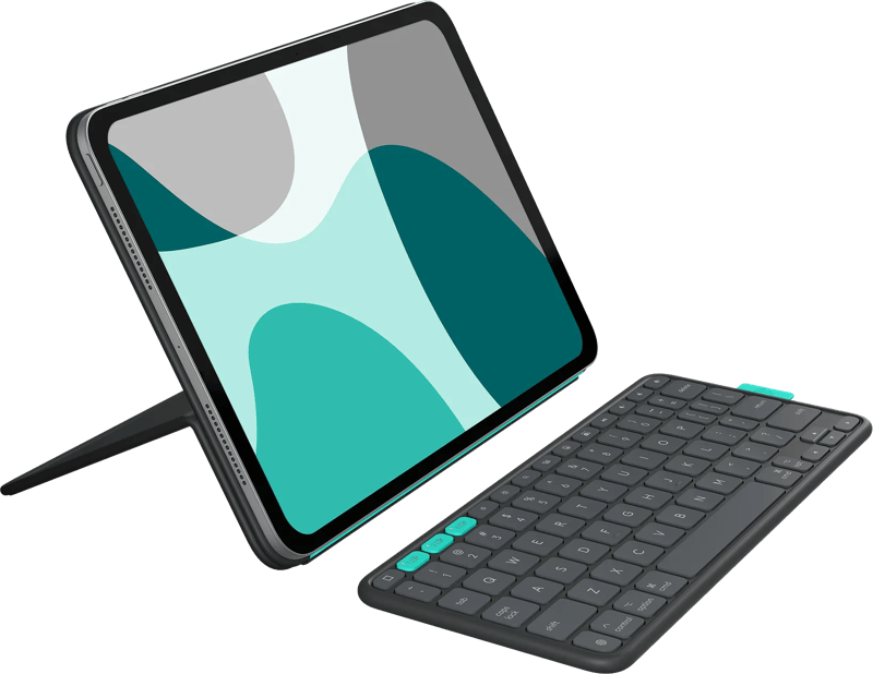 Logitech Flip Folio iPad Pro (2024) / iPad Air (2025) 11 inch Toetsenbord Hoes AZERTY