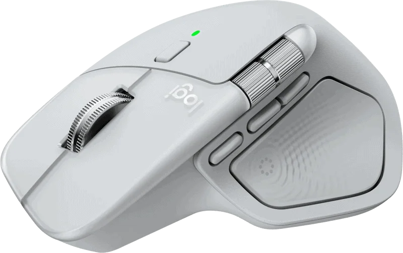 Logitech MX Master 4 voor Mac Zilver