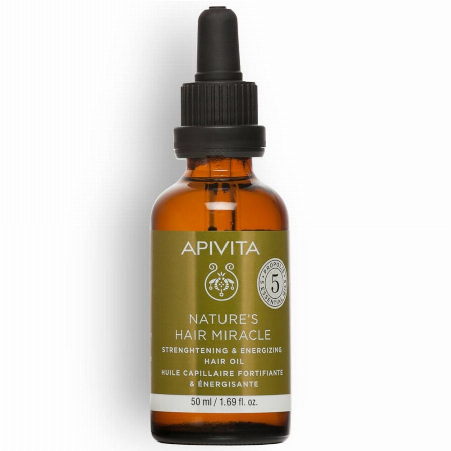 Apivita Nature's Hair Miracle Strengthening & Energizing Oil 50 Olie
