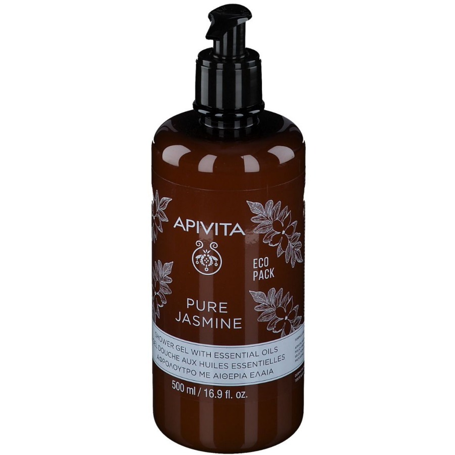 Apivita Pure Jasmine Shower Gel with Essential Oils 500 Douchegel