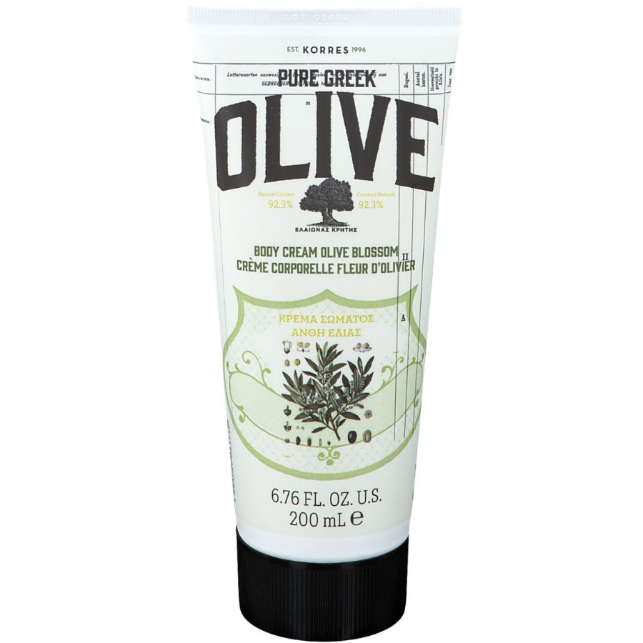 Korres Pure Greek Olive Body Milk Blossom 200 Melk