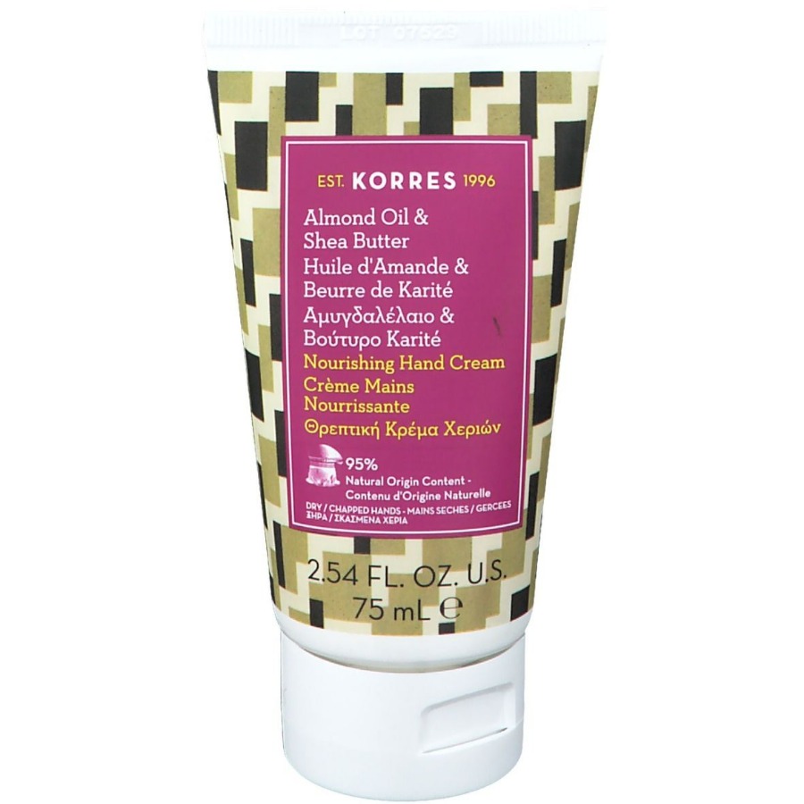 Korres Almond Oil & Shea Butter Nourishing Hand Cream 75 Crème