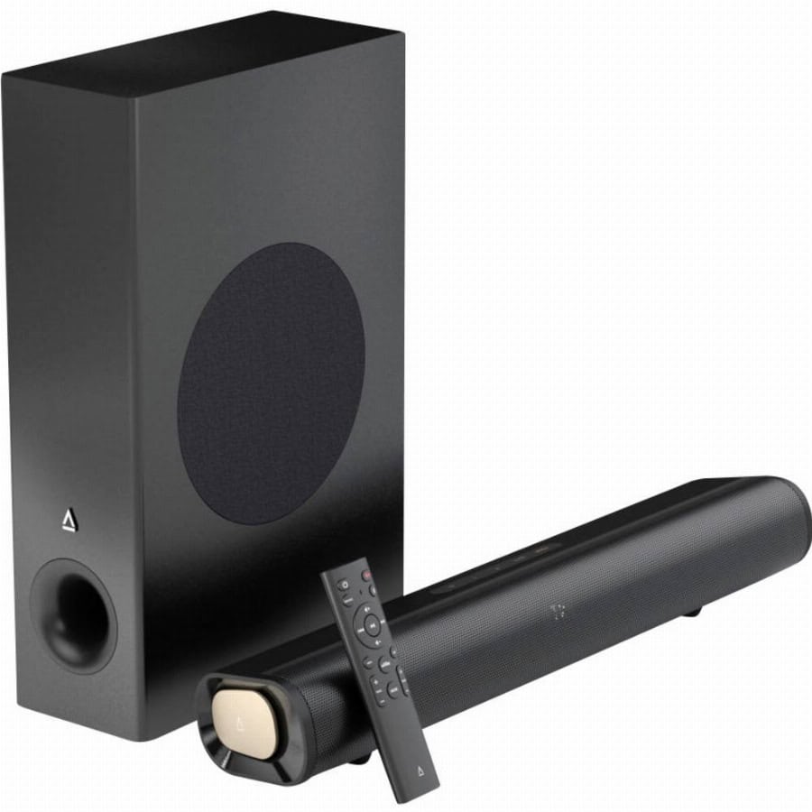 Creative Stage Pro Soundbar Zwart Bluetooth, Incl. draadloze subwoofer, USB