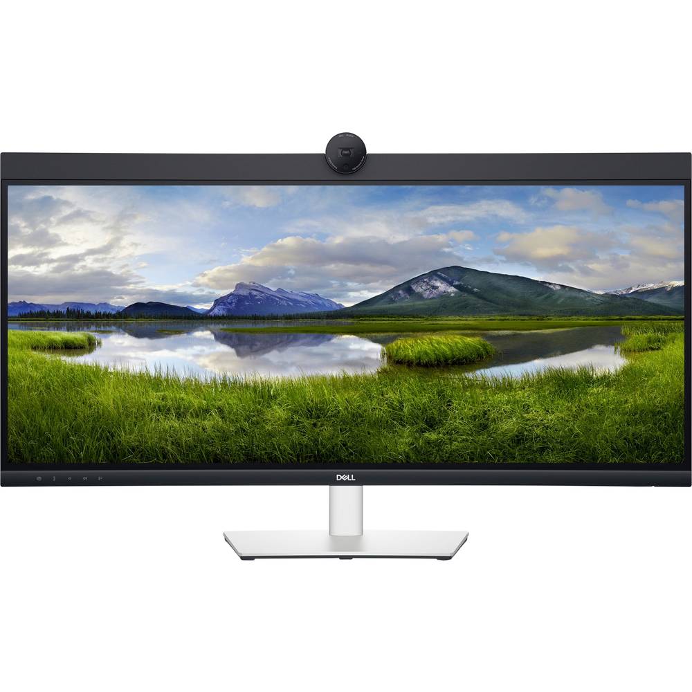 Dell P3424WEB Conferencing LED-monitor Energielabel F (A – G) 86.4 cm (34 inch) 3440 x 1440 Pixel 21:9 5 ms HDMI, DisplayPort, RJ45, USB-C 3.2 Gen 1, USB-A 3.2