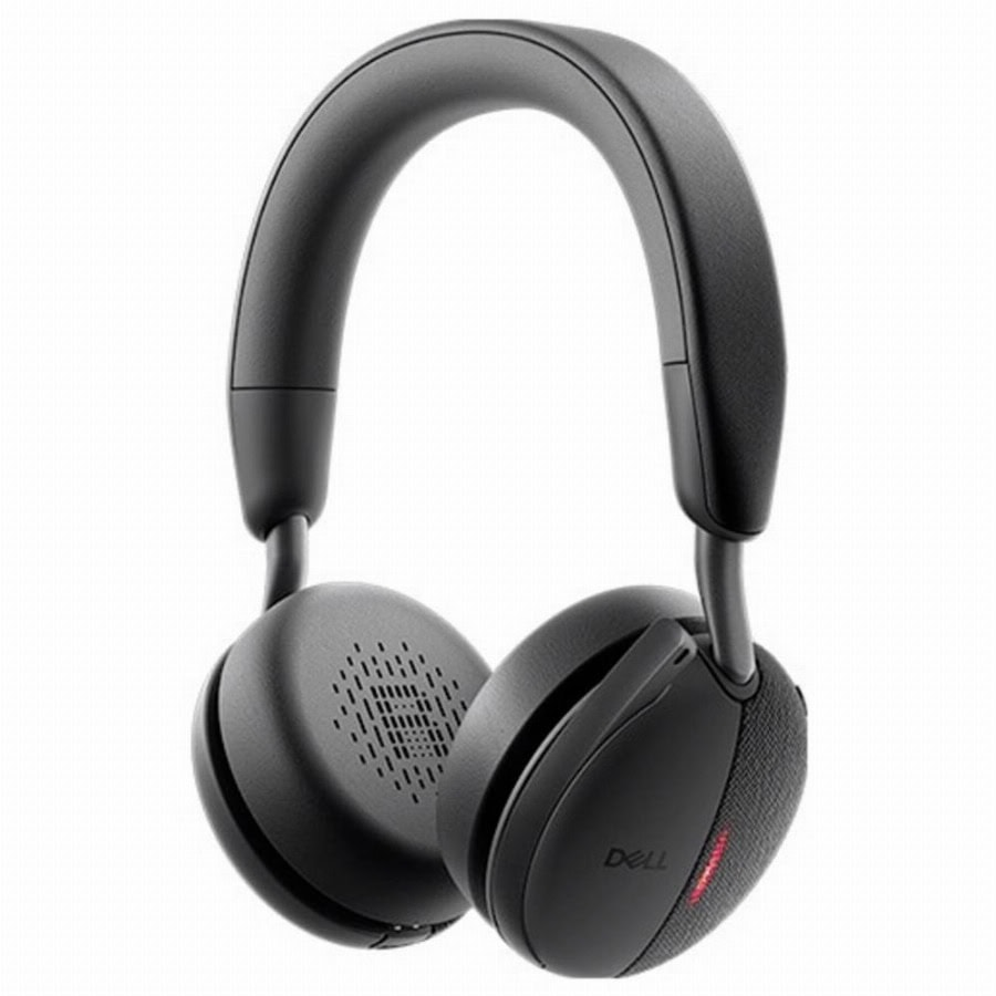 Dell ANC-WL5024 On Ear headset Bluetooth Zwart Ruisonderdrukking (microfoon) Indicator voor batterijstatus, Headset Computer