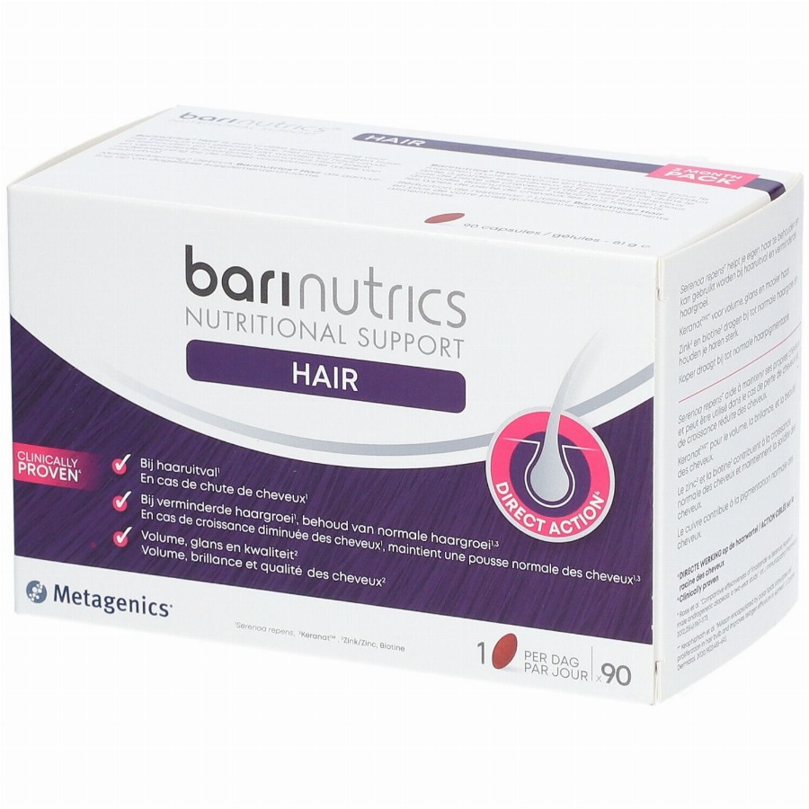 Barinutrics® Hair 90 Capsules