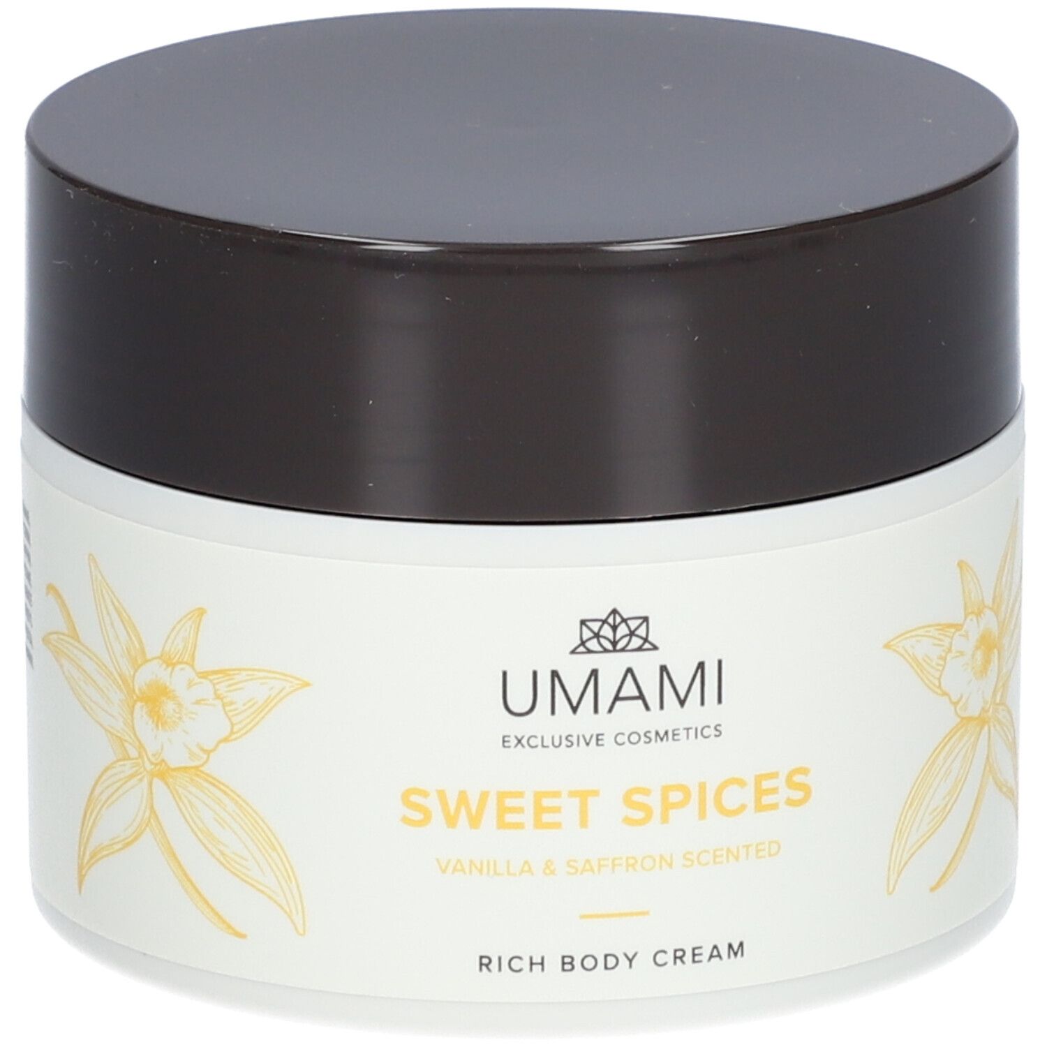 Umami Sweet Spices Rich Body Cream Vanille & Saffraan 250 Crème