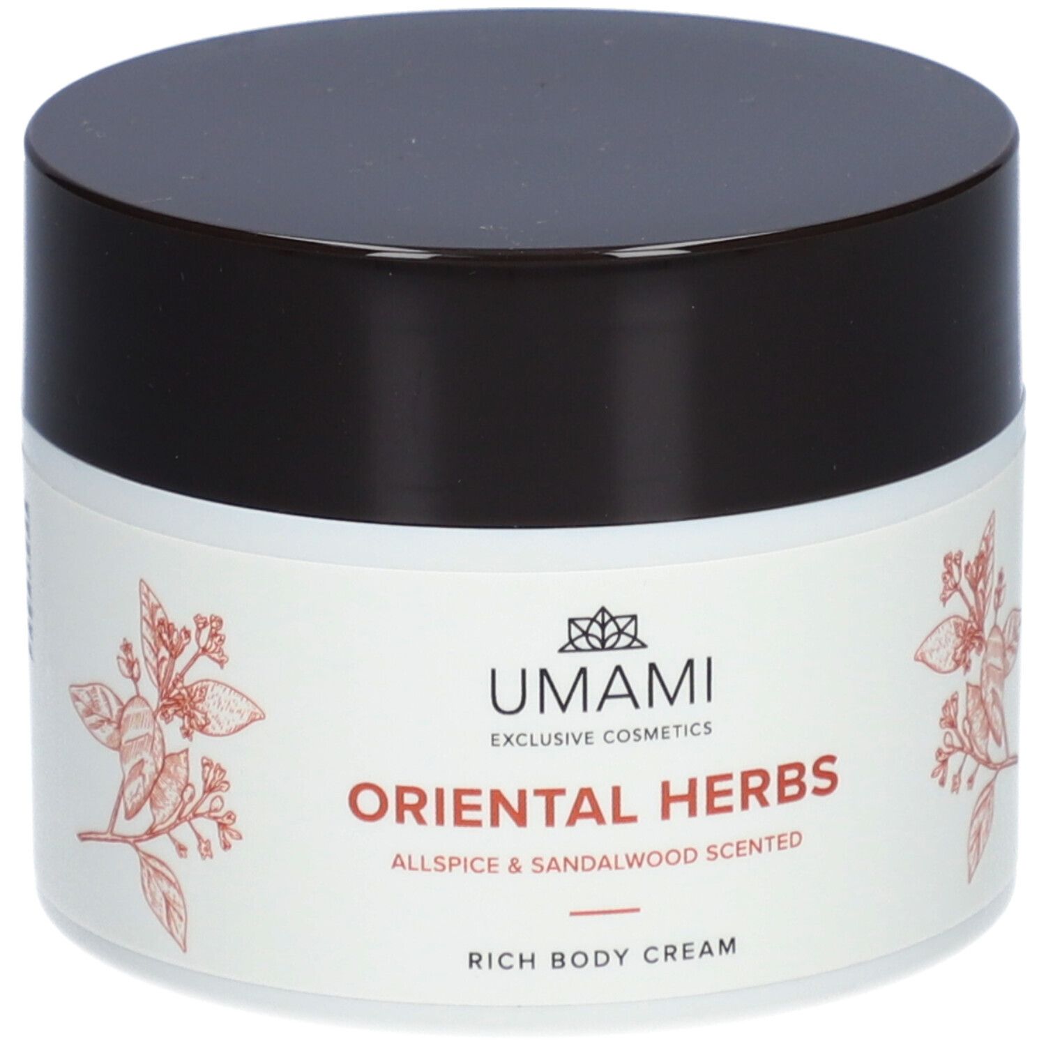 Umami Oriental Herbs Rich Body Cream Piment & Sandelhout 250 Crème