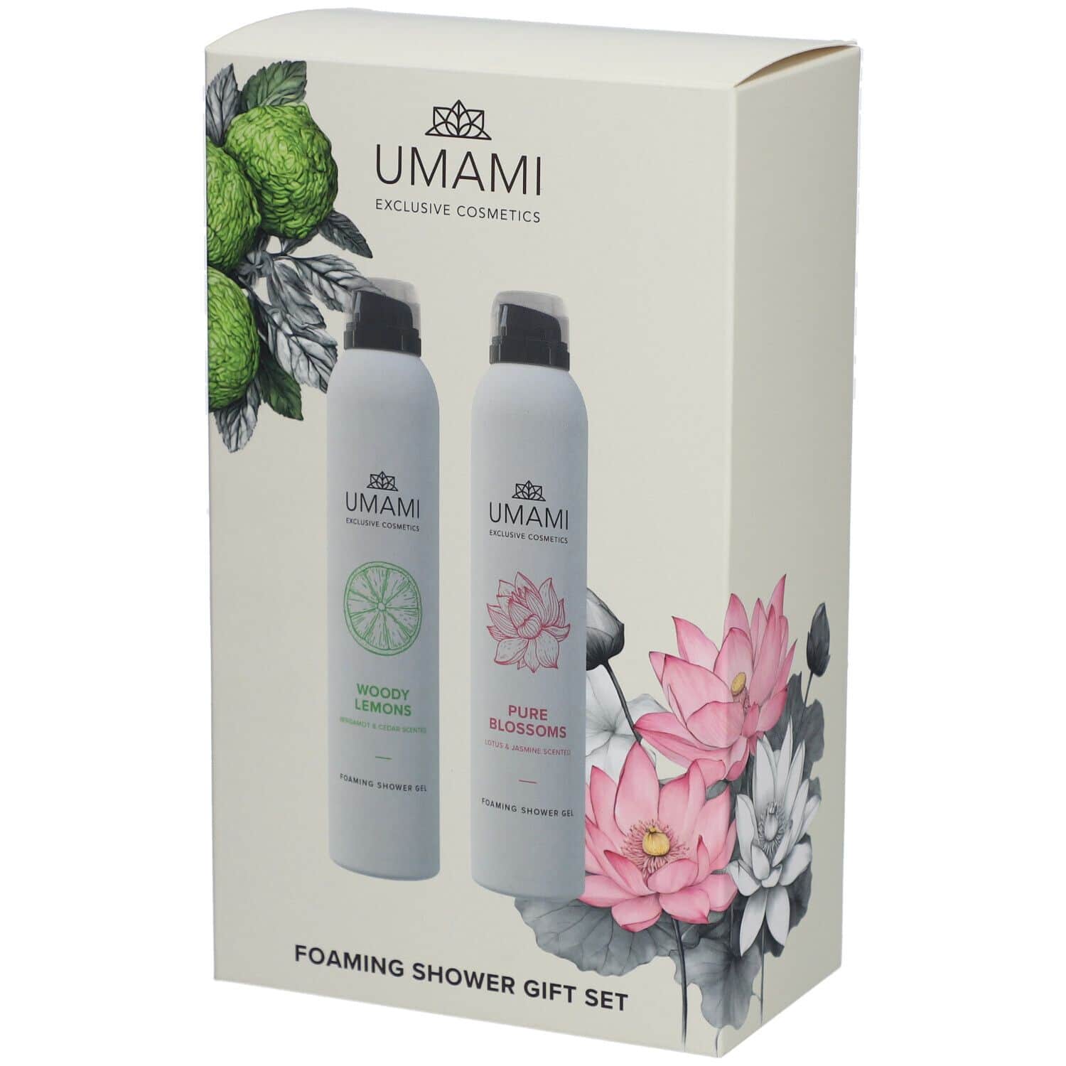 Umami Foaming Shower Gift Set 1