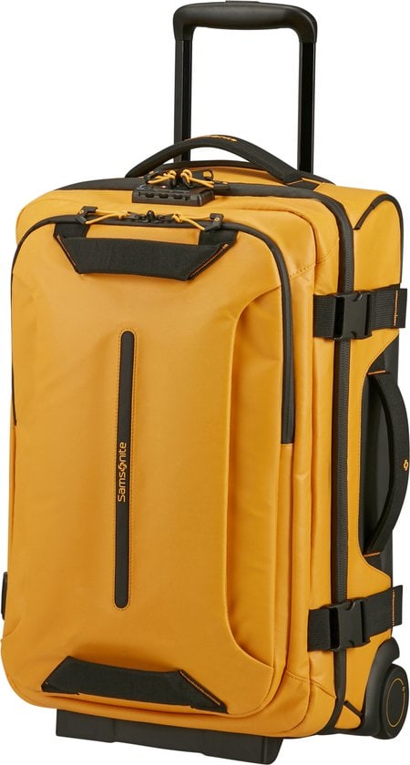 Samsonite Ecodiver Reistas met wielen dubbel frame 55cm Geel