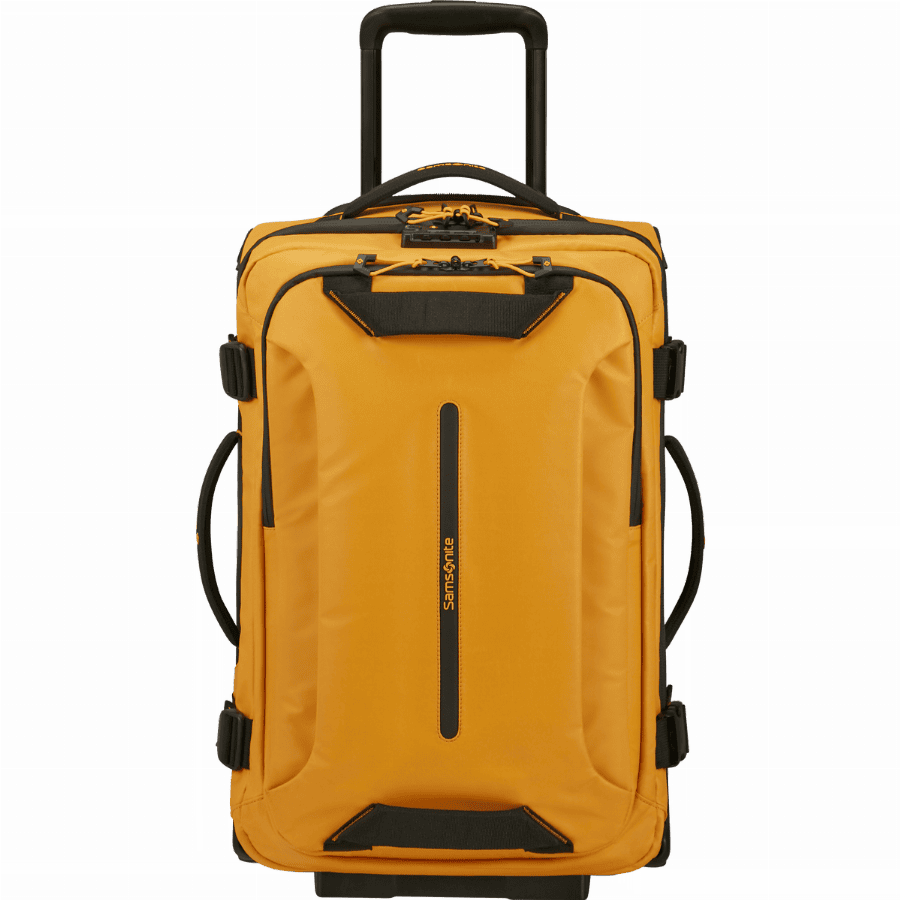 Samsonite Ecodiver Reistas met wielen dubbel frame 55cm Geel