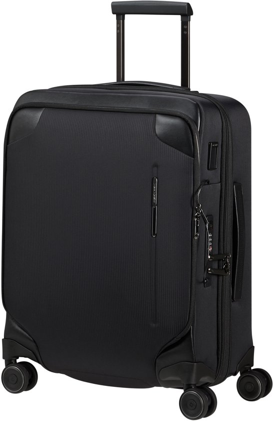 Samsonite Splendix Koffer (4 wielen) 55cm Zwart