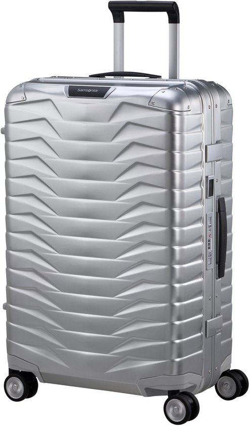 Samsonite Proxis Alu Koffer (4 wielen) 69cm Aluminium