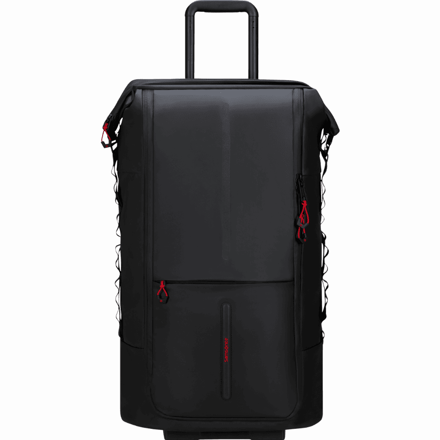 Samsonite Ecodiver Opvouwbare reistas met wielen 4-in-1 Zwart