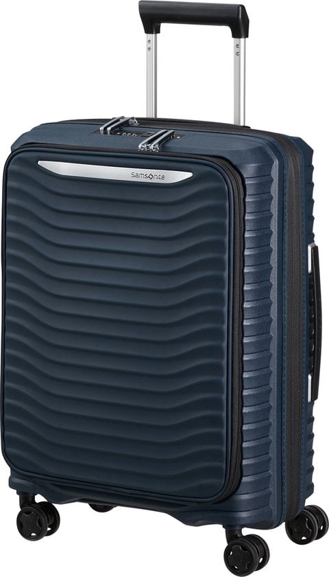 Samsonite Upscape Spinner uitbreidbaar (4 wielen) 55cm Blue Nights