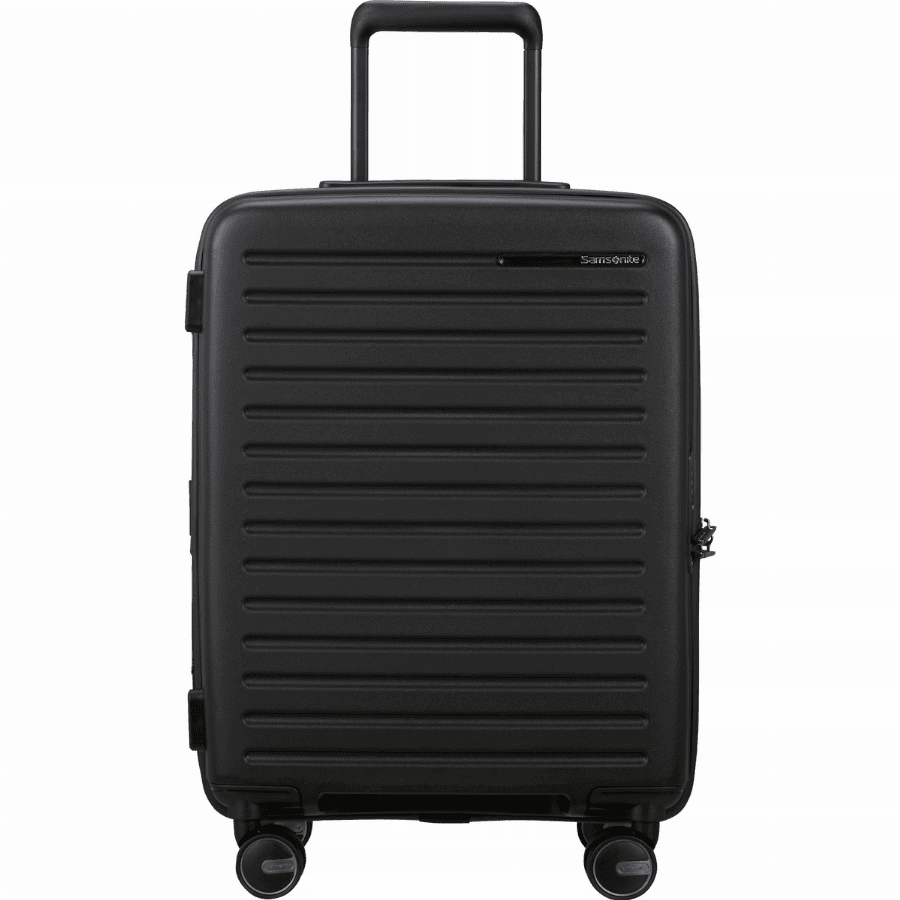 Samsonite Restackd Spinner uitbreidbaar (4 wielen) 55cm Zwart