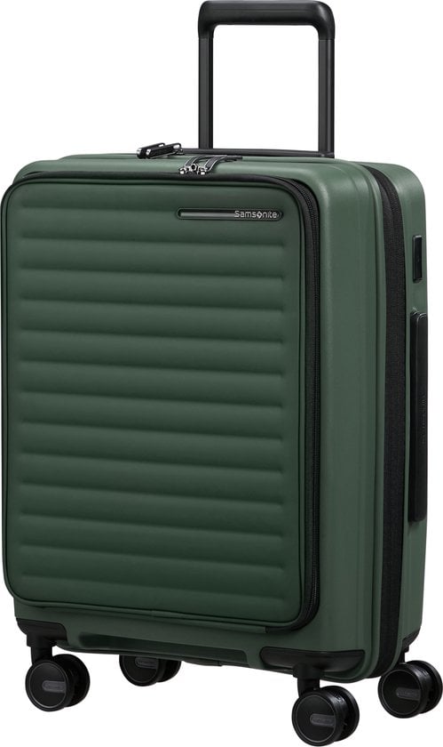 Samsonite Restackd Spinner uitbreidbaar (4 wielen) 55cm Sage