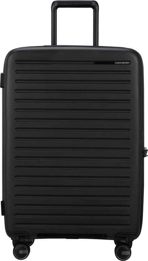 Samsonite Restackd Spinner uitbreidbaar (4 wielen) 68cm Zwart