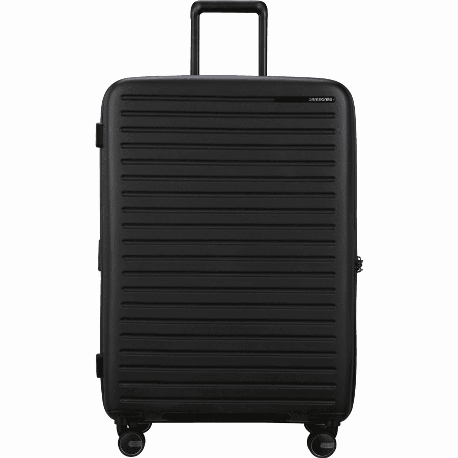 Samsonite Restackd Spinner uitbreidbaar (4 wielen) 75cm Zwart
