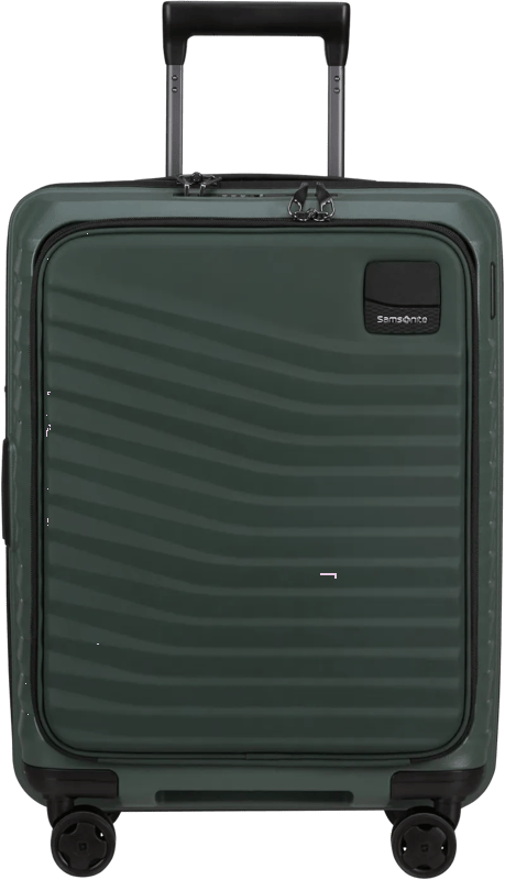 Samsonite Intuo Spinner Easy Access Expandable 55cm Olive Green