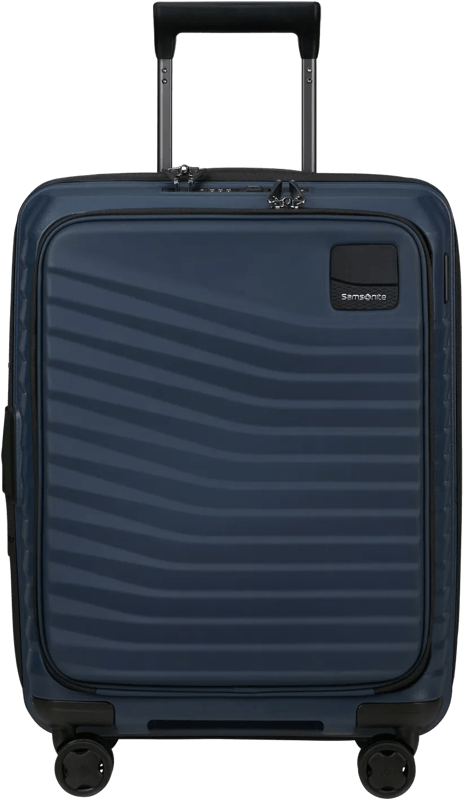 Samsonite Intuo Spinner Easy Access Expandable 55cm Blue