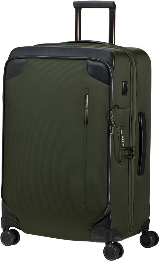 Samsonite Splendix Koffer (4 wielen) 67cm Green/Black