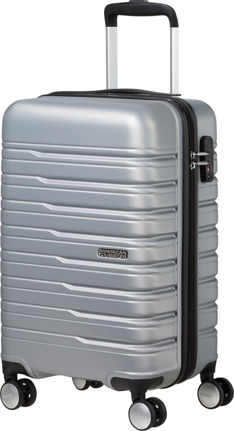 American Tourister Koffer - Flashline spinner 55-35 cm - KLM handbagage - Sky silver - 34 l